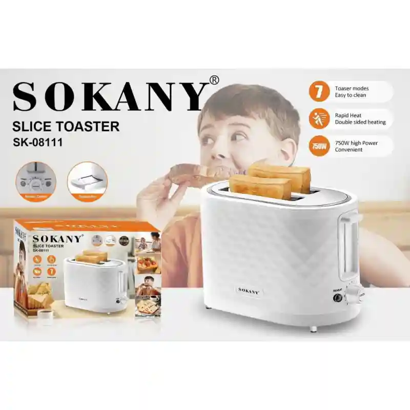 Тостер Sokany Модель:08111