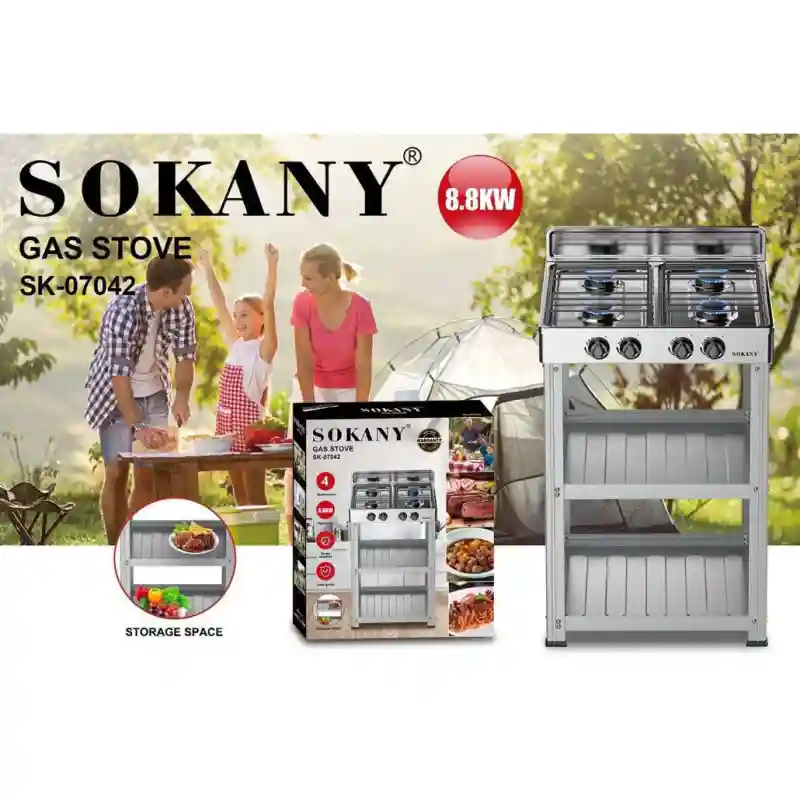 Газ плита Sokany Модель:07042