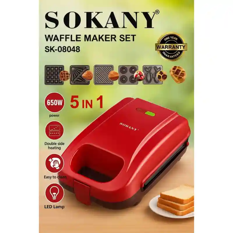 Вафельница Sokany Модель:08048