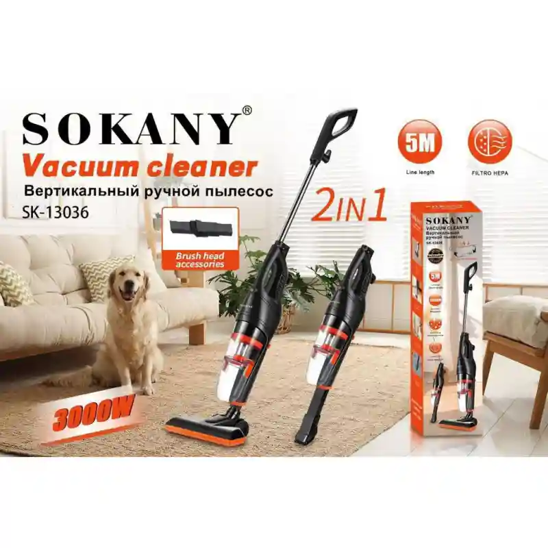 Вертикальный пылесос Sokany Модель:13036