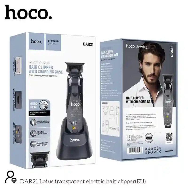 Машинка для стрижки волос       hoco DAR21