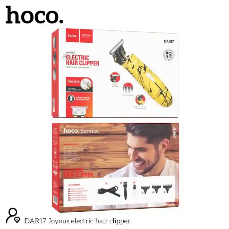 Машинка для стрижки волос       hoco DAR17