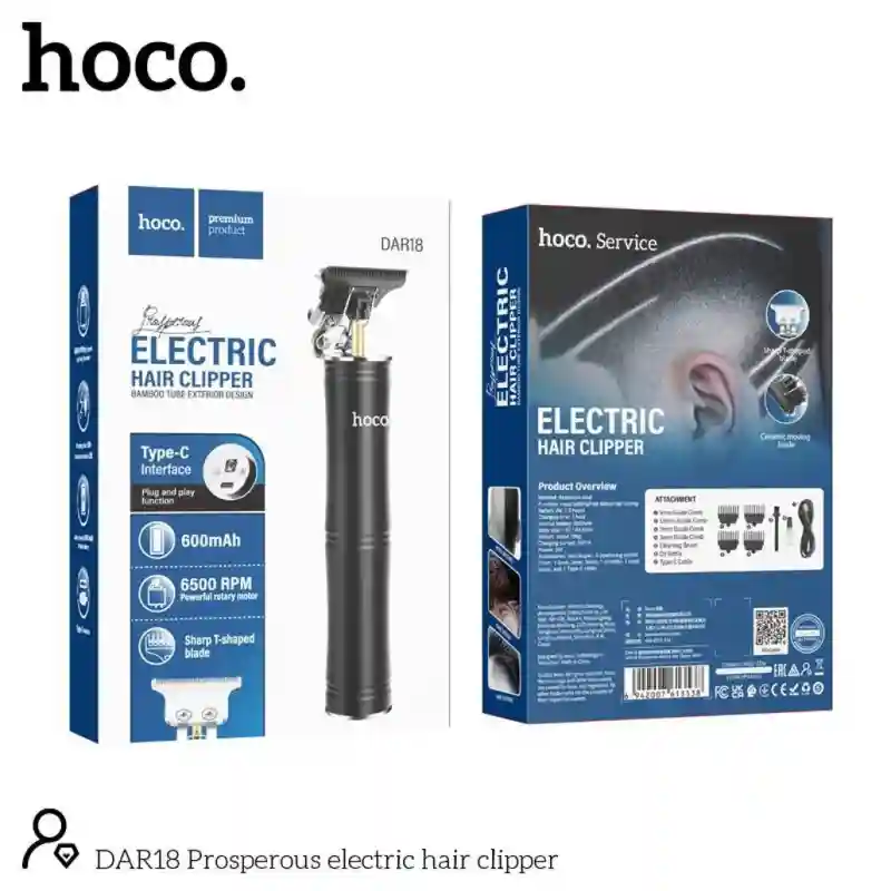 Машинка для стрижки волос       hoco DAR18