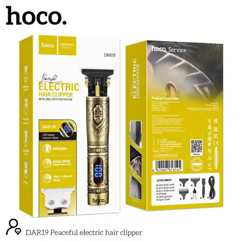 Машинка для стрижки волос       hoco DAR19