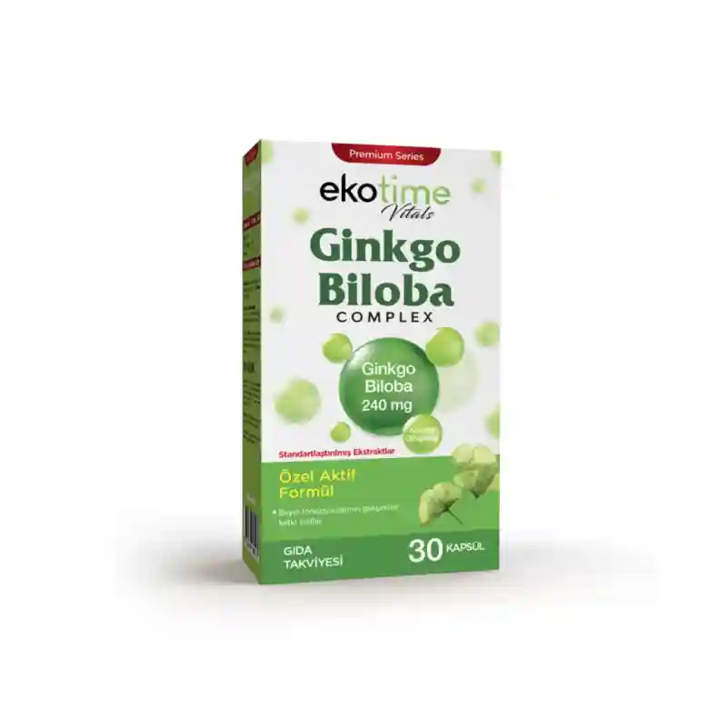 EKOTIME Gingko BIloba vitamin complex