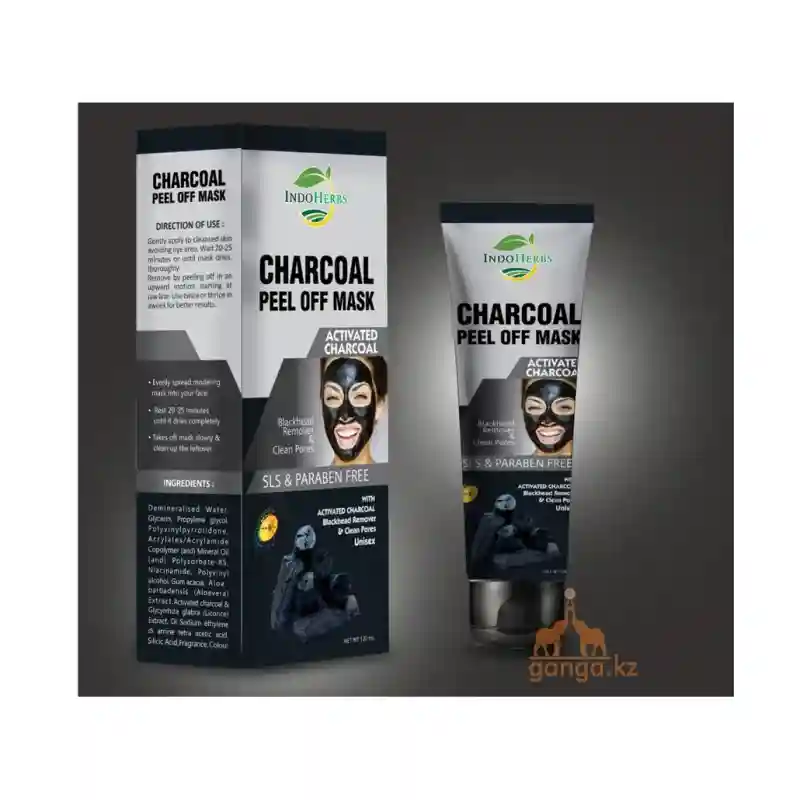 IndoHerbs charcoal peel off mask