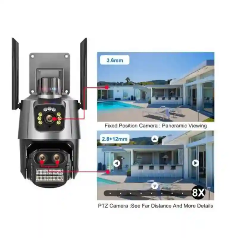 SUNQAR WIFI Камера P-12
