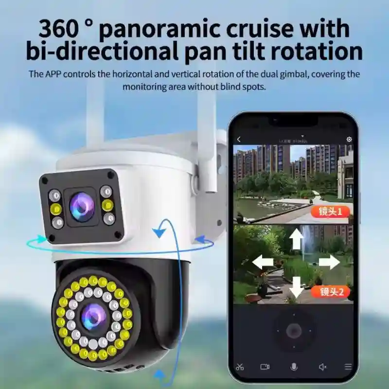 Камера SQ-D14Z, 3MP, две камеры, IP66