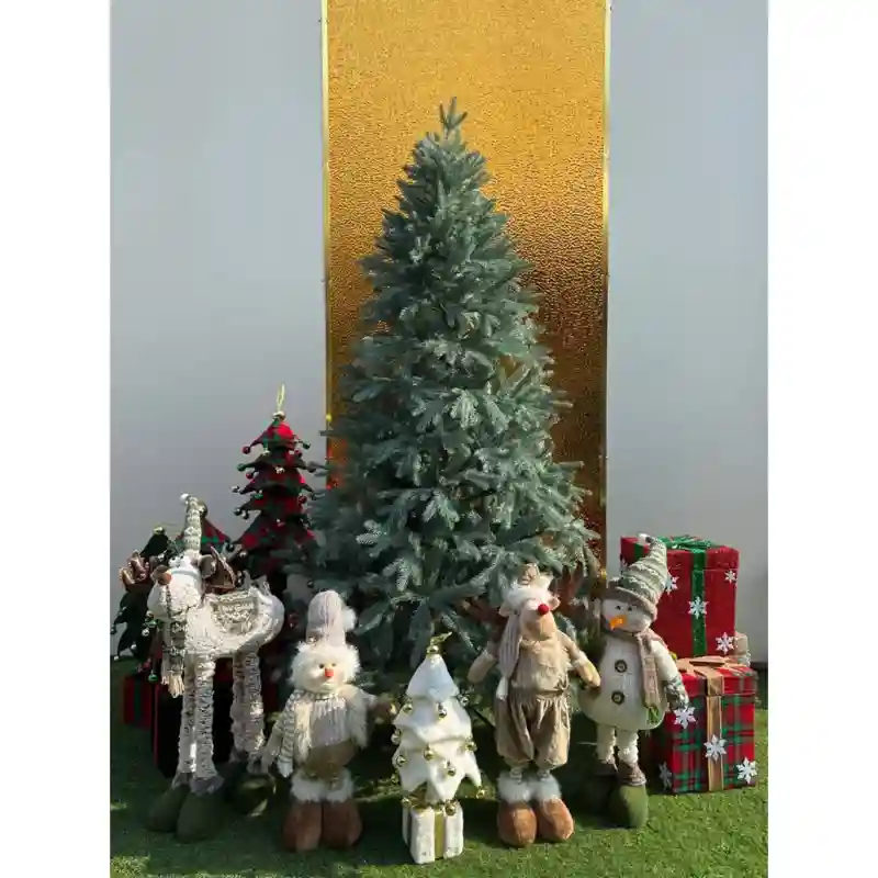 Новогодняя ёлка А18 литая пвх для пышности снутри 240 см