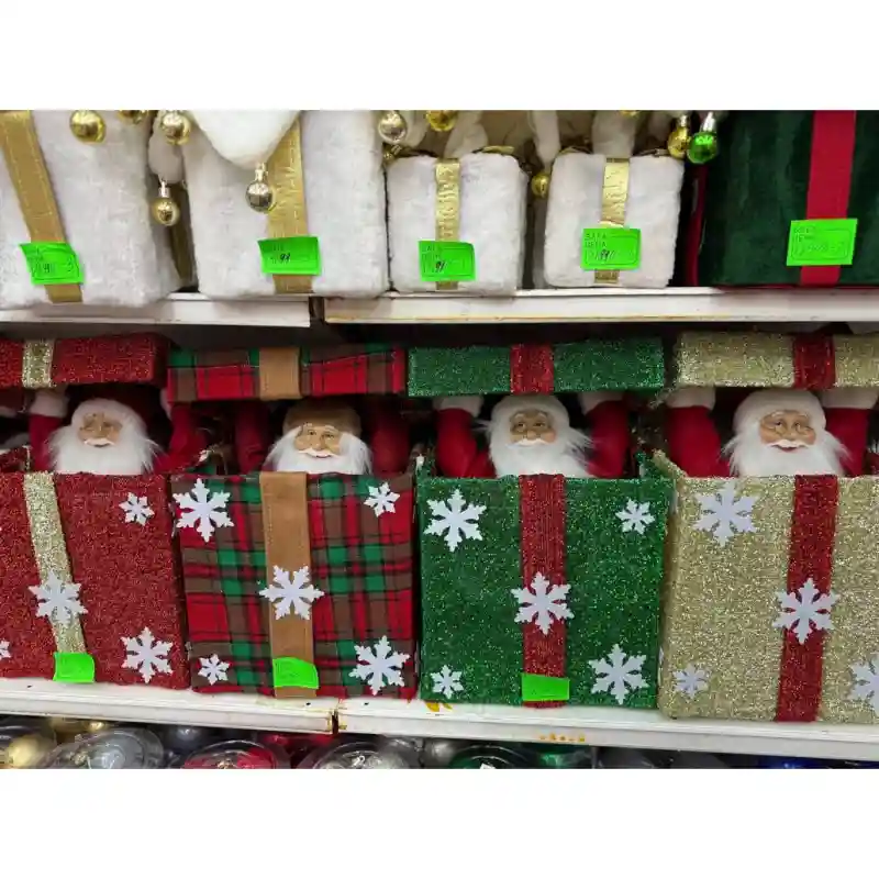 Новогоднее украшение Xk9118-29 музыкальные светящиеся реагирует на движение 45см