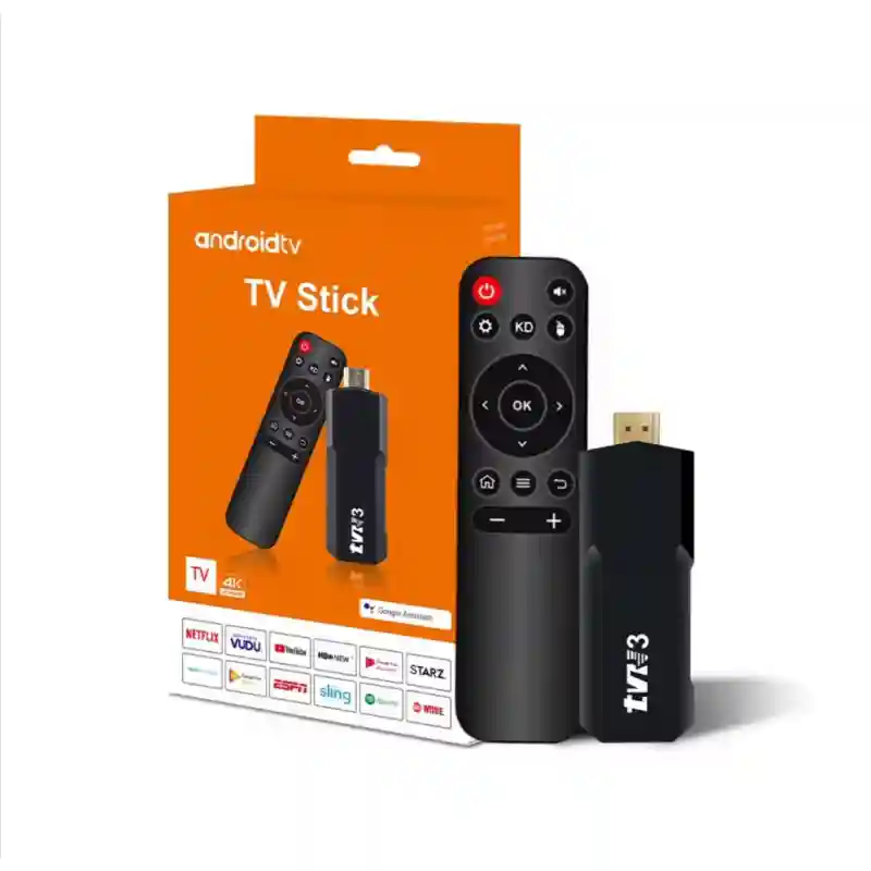 Приставка TVR 3 TV Stick Android 14