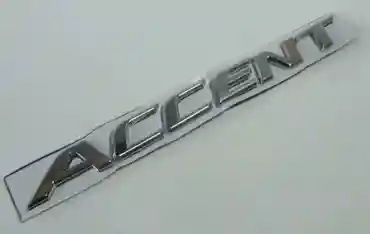 Шильдик W58011 Hyundai Accent